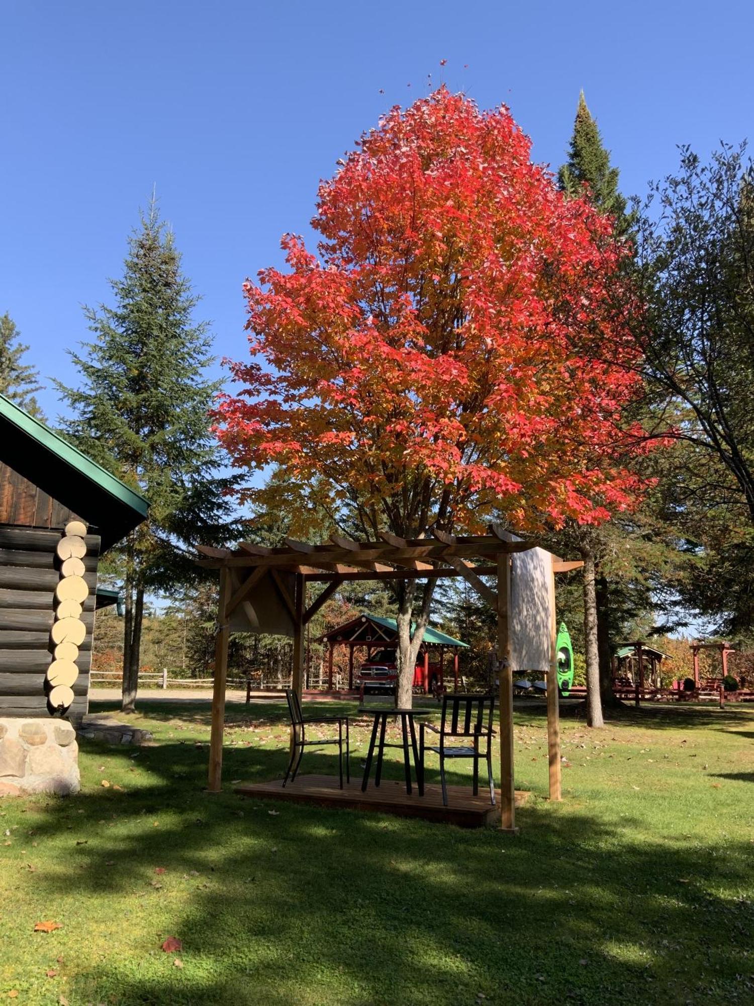 Domaine Le Bostonnais - Le Village En Bois Rond La Tuque Rum bild