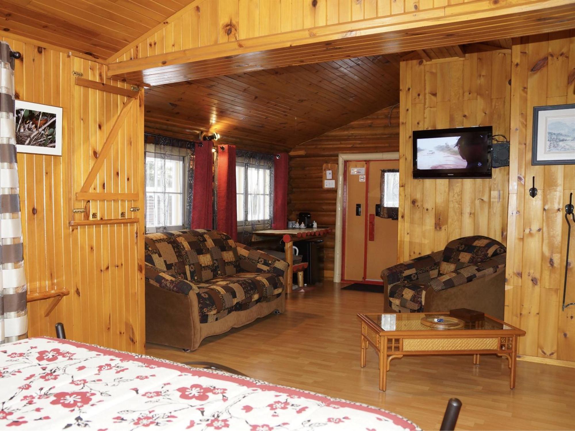 Domaine Le Bostonnais - Le Village En Bois Rond La Tuque Rum bild
