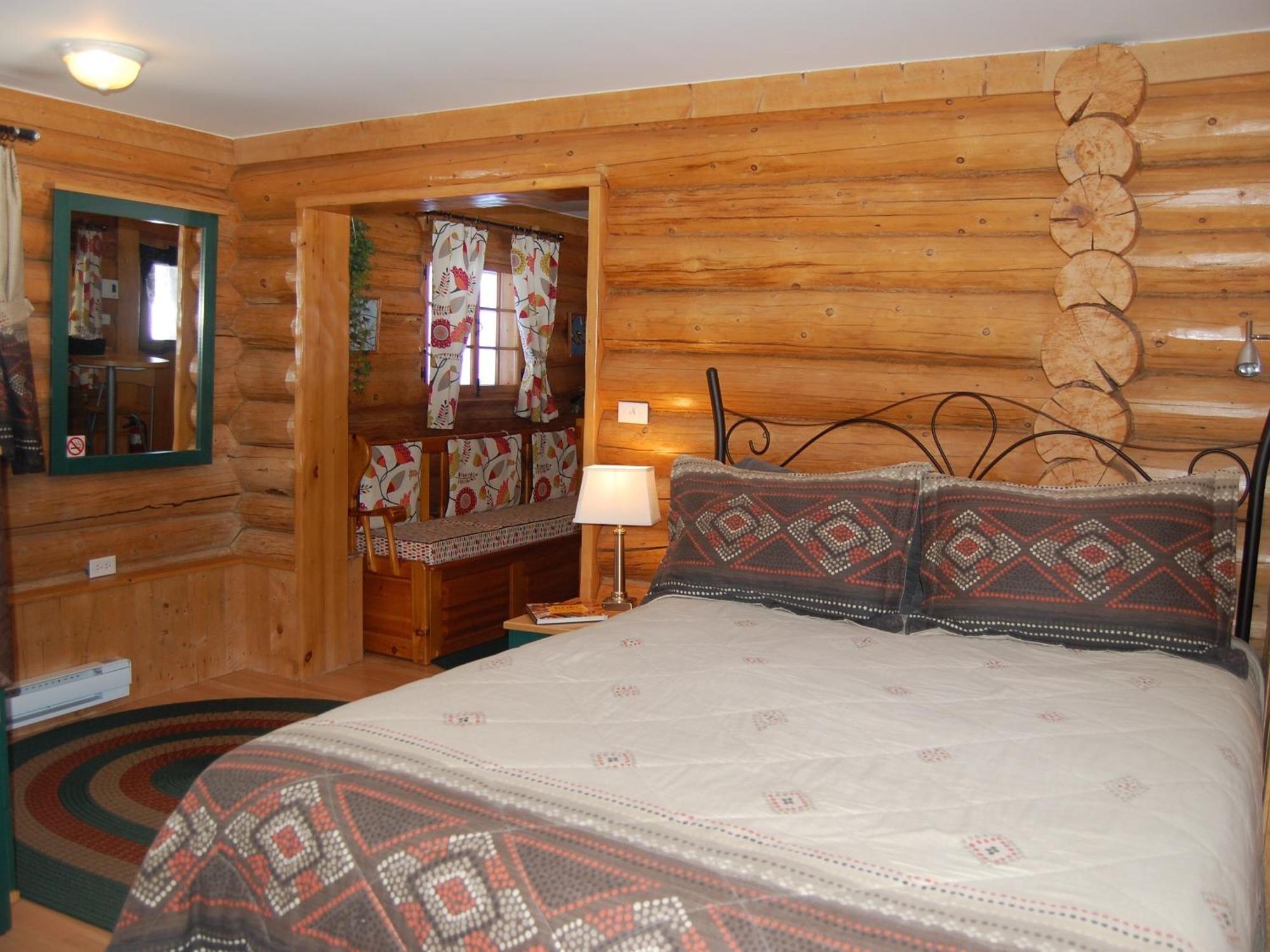 Domaine Le Bostonnais - Le Village En Bois Rond La Tuque Rum bild
