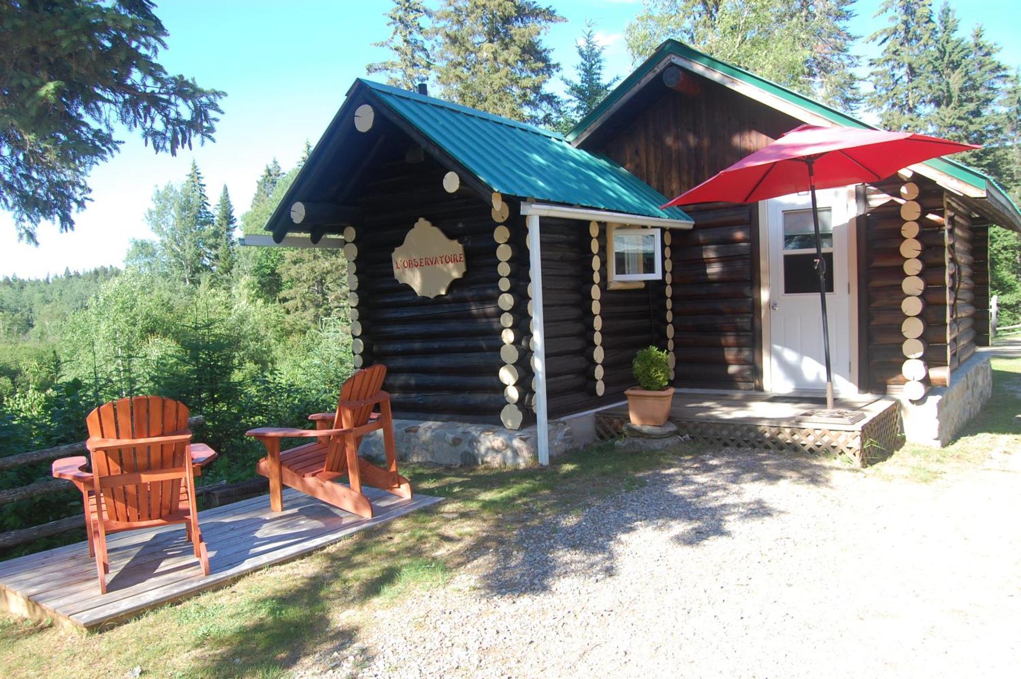 Domaine Le Bostonnais - Le Village En Bois Rond La Tuque Rum bild